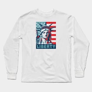 Vintage Liberty Long Sleeve T-Shirt